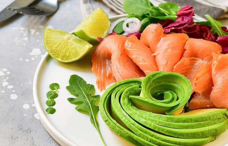 fish and vegetables for the ketogenic diet