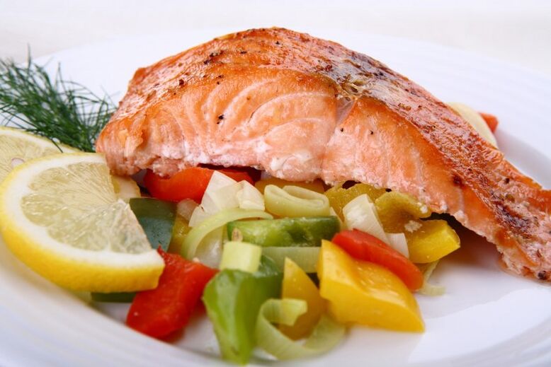 fish and vegetables to lose weight